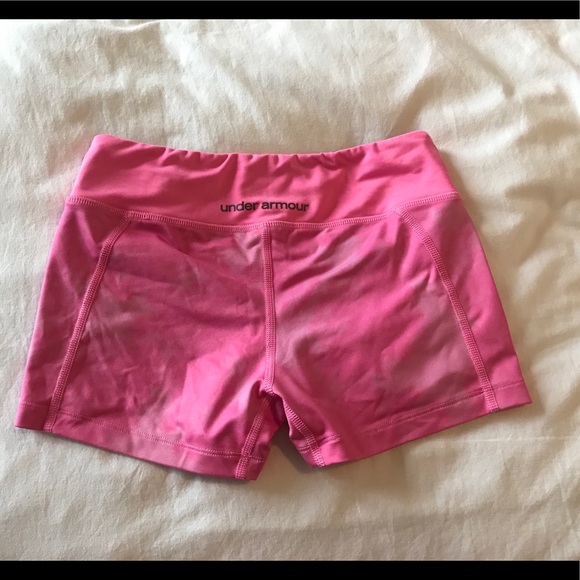 Pink UA shorts - Picture 2 of 2
